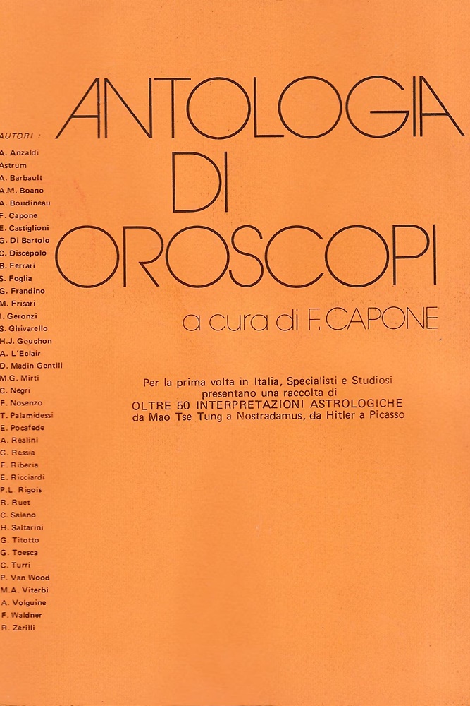Antologia di oroscopi.