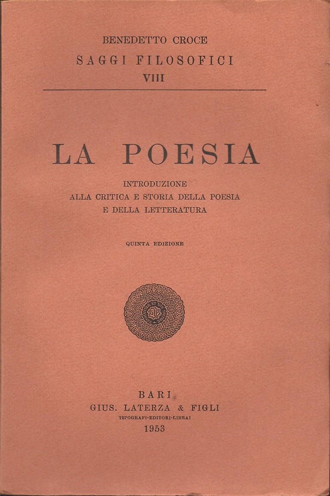 La poesia. Introduzione alla critica e storia della poesia e della letteratura.