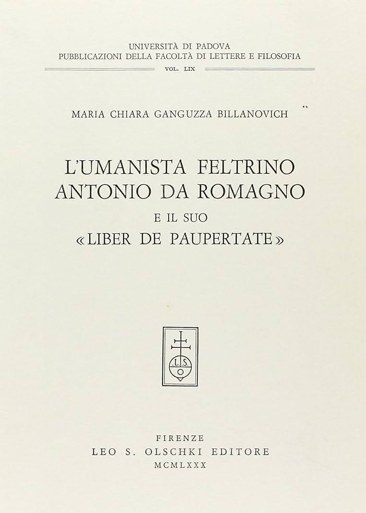9788822229571-L'Umanista feltrino Antonio da Romagno e il suo 