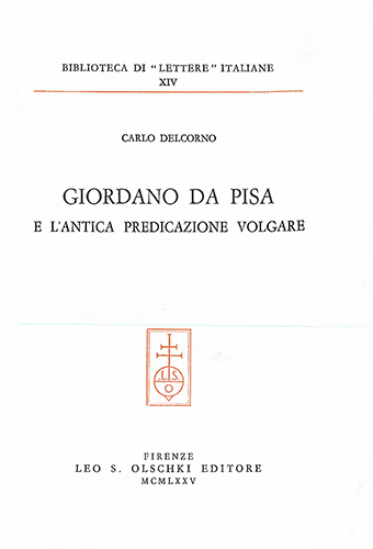9788822221865-Giordano da Pisa e l'antica predicazione volgare.