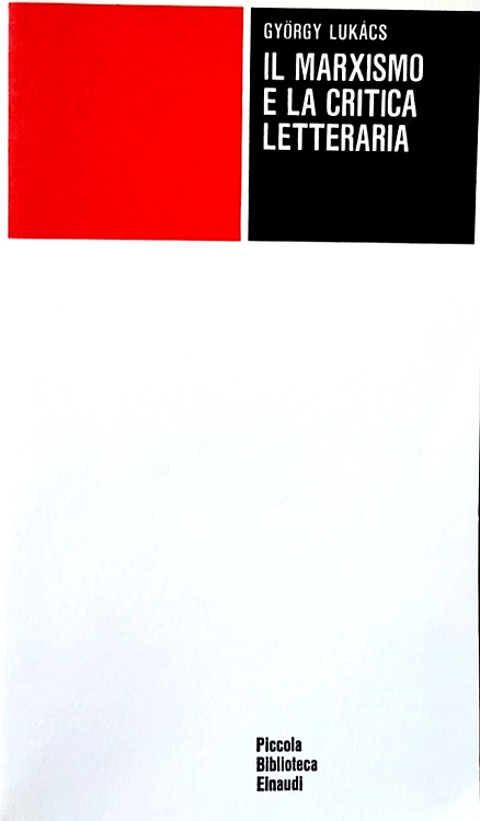 Il marxismo e la critica letteraria.