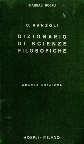 Dizionario di Scienze Filosofiche.