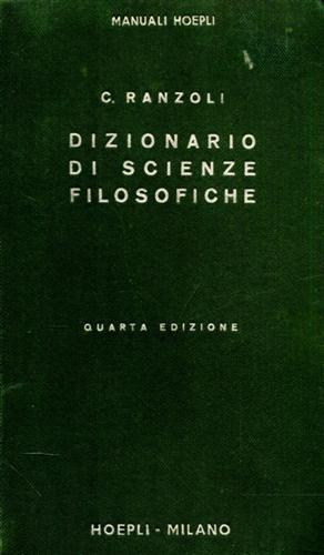 Dizionario di Scienze Filosofiche.