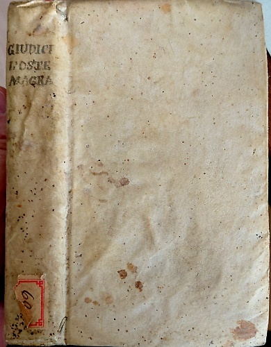 L'Osteria Magra del Dottor Cesare Giudici Accademico Faticoso. Ed aggiuntovi nel