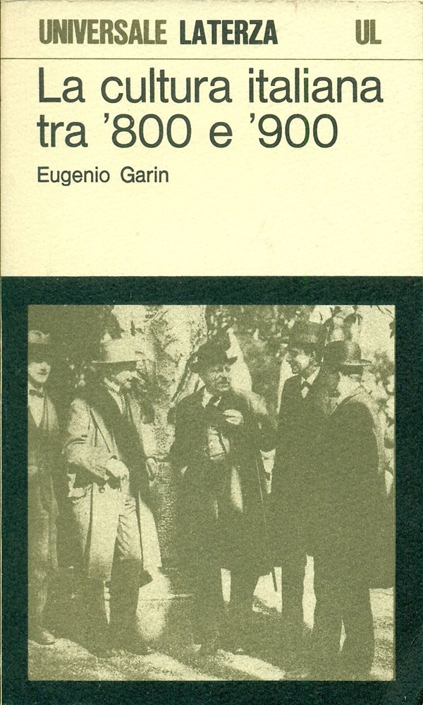 La cultura italiana tra '800 e '900.