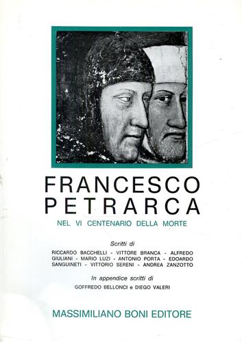 9788876223495-Francesco Petrarca nel VI centenario della morte.