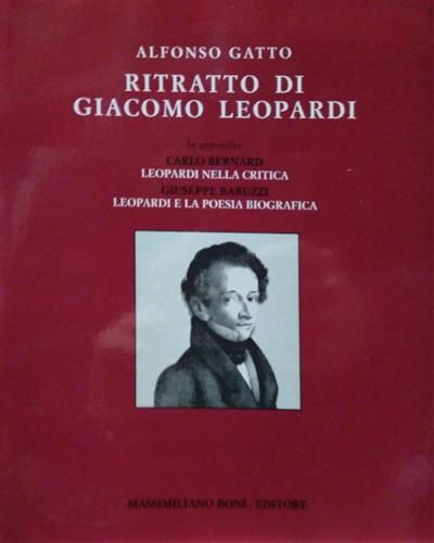 9788876224416-Ritratto di Giacomo Leopardi.