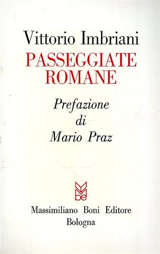 9788876224348-Passeggiate romane.