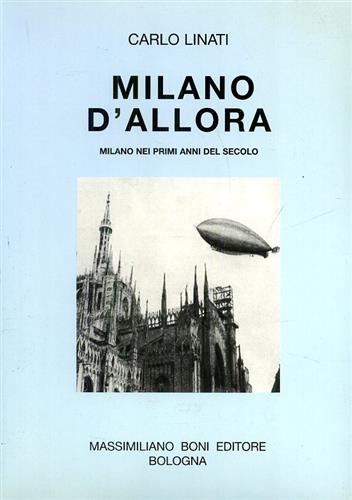 9788876224164-Milano d'allora. Memorie e vignette principio di secolo.