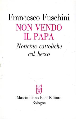 9788876224263-Non vendo il Papa (noticine cattoliche col becco).