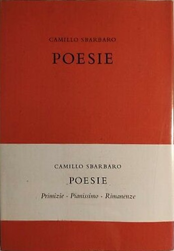 Poesie. Primizie - Pianissimo - Rimanenze.