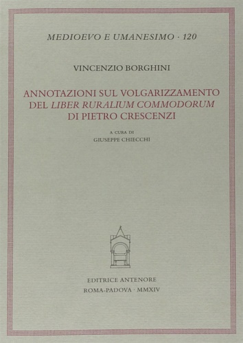 9788884556905-Annotazioni sul volgarizzamento del «Liber ruralium commodorum» di Pietro Cresce