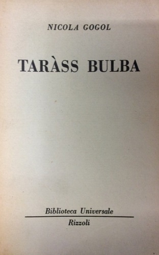 Tarass Bulba.