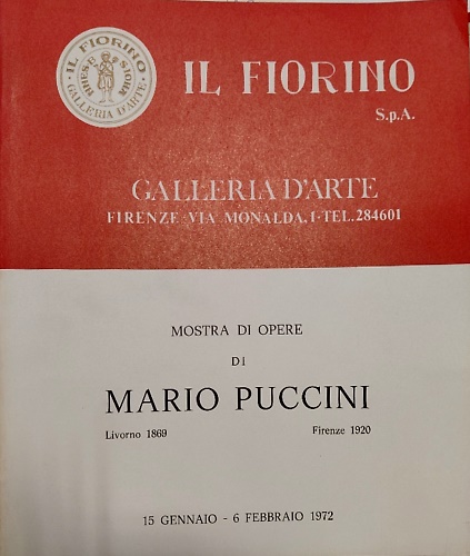 Opere di Mario Puccini (Livorno 1869 - Firenze 1920).