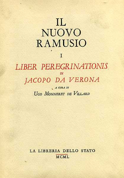 Liber peregrinationis di Jacopo da Verona.