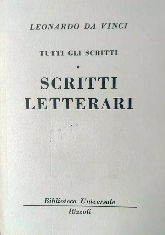 Scritti letterari.