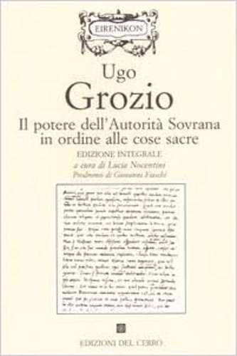 9788882162252-Il potere dell'autorità sovrana in ordine alle cose sacre.