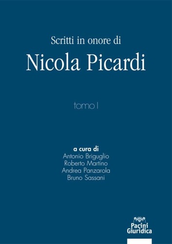 9788869951107-Scritti in onore di Nicola Picardi.