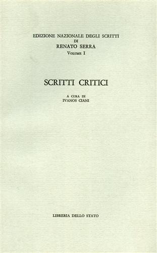 9788824000505-Scritti critici.