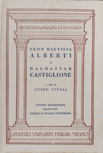 Leon Battista Alberti e Baldassar Castiglione.