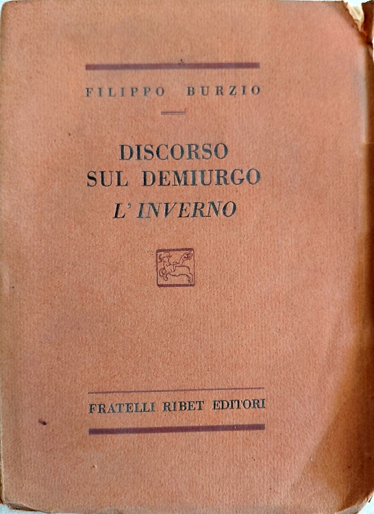 Discorso sul demiurgo. L'inverno.