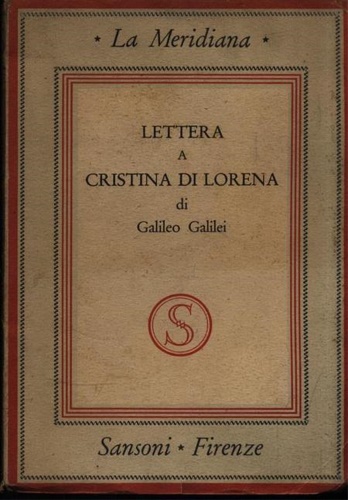 Lettera a Cristina di Lorena.