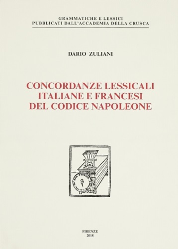 9788889369661-Concordanze lessicali italiane e francesi del Codice Napoleone.