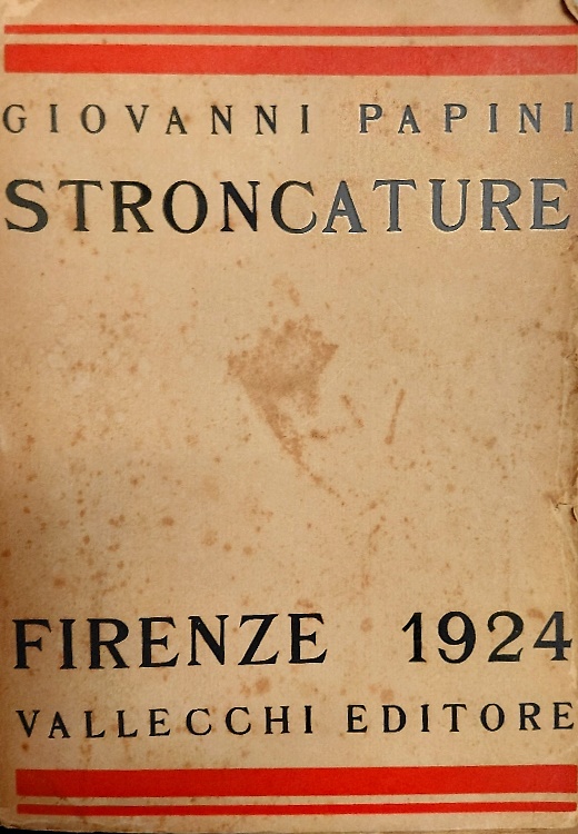 Stroncature. Seconda serie dei 24 cervelli.