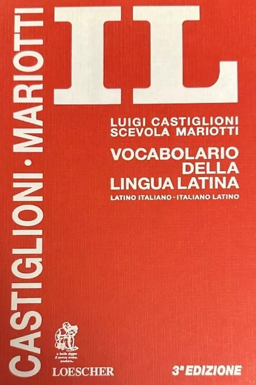Vocabolario della lingua latina.