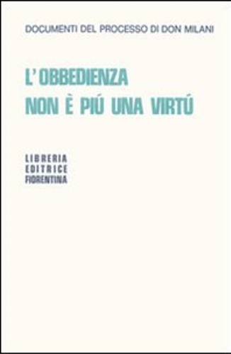 9788889264041-L'obbedienza non è più una virtù.