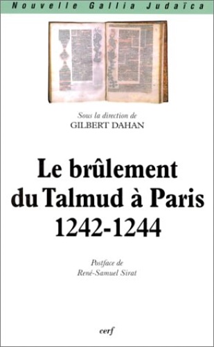 9782204063340-Le Brûlement du Talmud à Paris, 1242-1244.