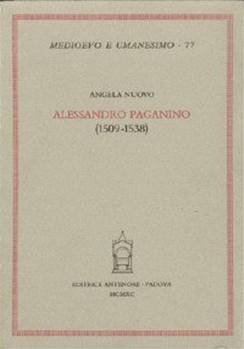 9788884550675-Alessandro Paganino (1509-1538).