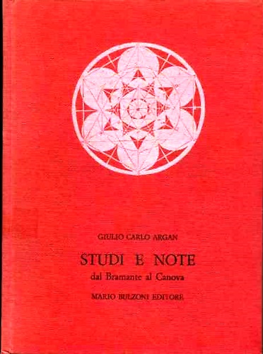 Studi e Note dal Bramante al Canova.