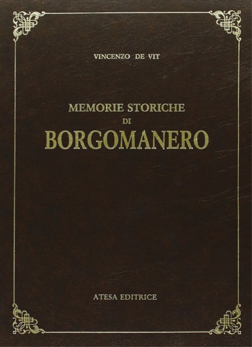 9788870371246-Memorie storiche di Borgomanero.