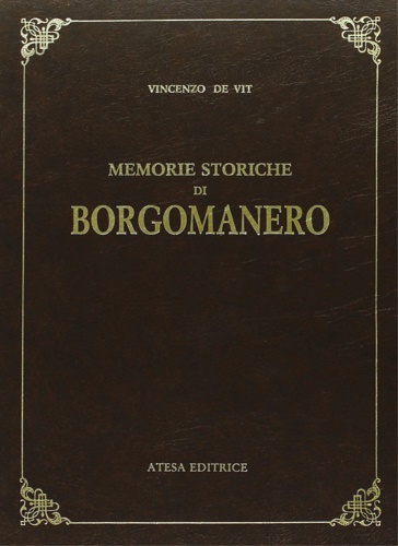 9788870371246-Memorie storiche di Borgomanero.