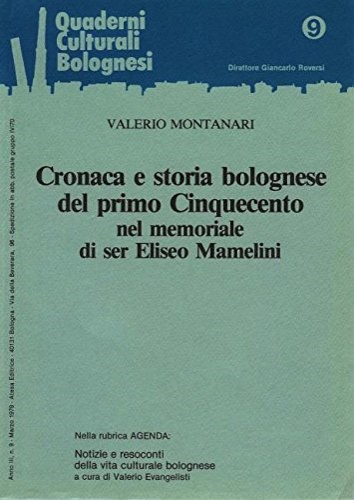 9788876225024-Cronaca e storia bolognese del primo Cinquecento nel memoriale di Ser Eliseo Mam