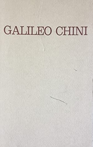 Galileo Chini. Quattro Acqueforti inedite.