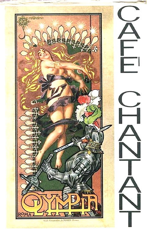 Cafè-Chantant di Roma.