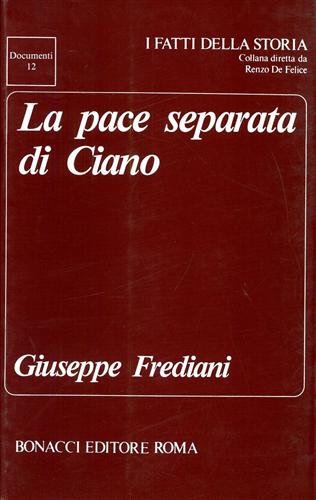 9788875732196-La pace separata di Ciano.