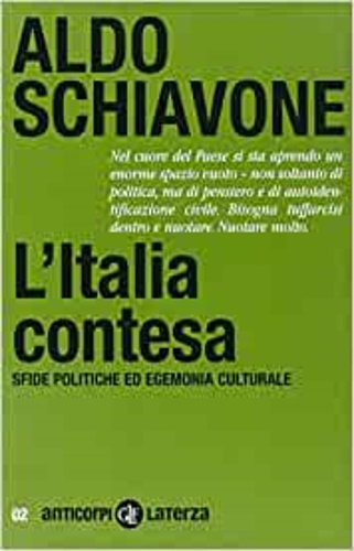 9788842089117-L'Italia contesa. Sfide politiche ed egemonia culturale.