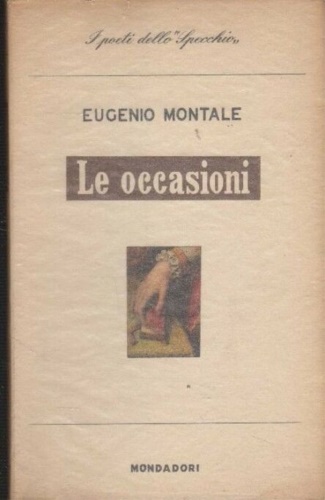 Le occasioni 1928-1939.