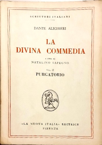 La Divina Commedia. Vol.II:Purgatorio.
