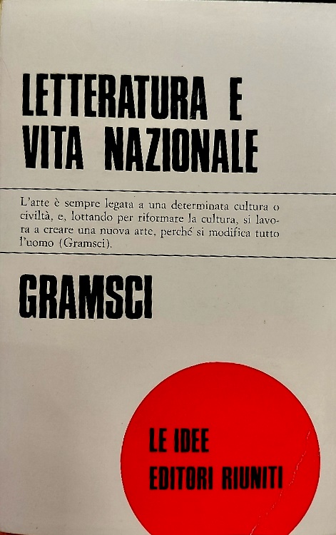 Letteratura e vita nazionale.