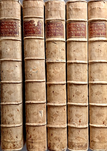 Utriusque thesauri antiquitatum romanarum græcarumque nova supplementa congesta