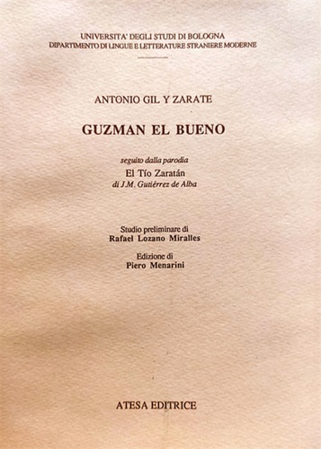 9788876224980-Guzman el Bueno. Segioto dalla parodia: El Tio Zaratàn di J.M.Gutierrez de Alba.