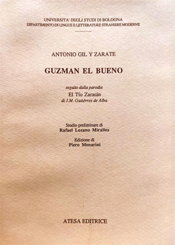9788876224980-Guzman el Bueno. Segioto dalla parodia: El Tio Zaratàn di J.M.Gutierrez de Alba.