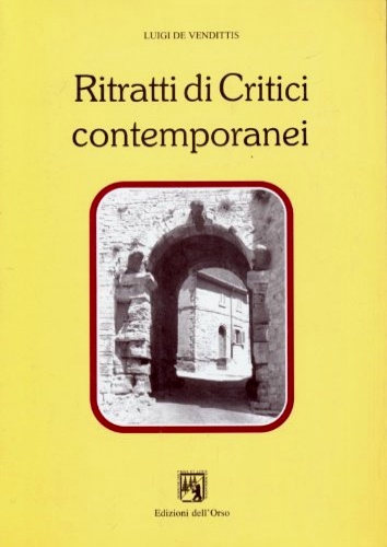 9788876943355-Ritratti di critici contemporanei.