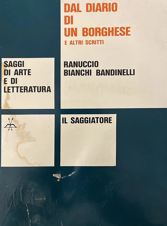 Dal diario di un borghese e altri scritti.