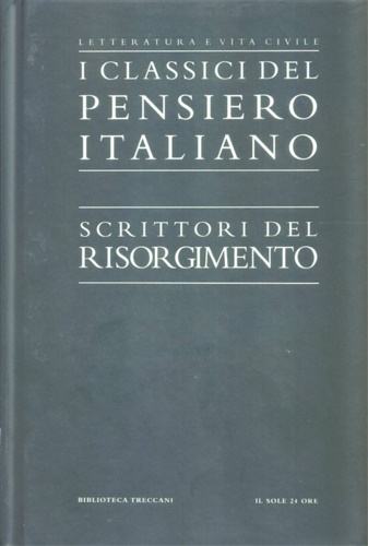 Scrittori del Risorgimento.