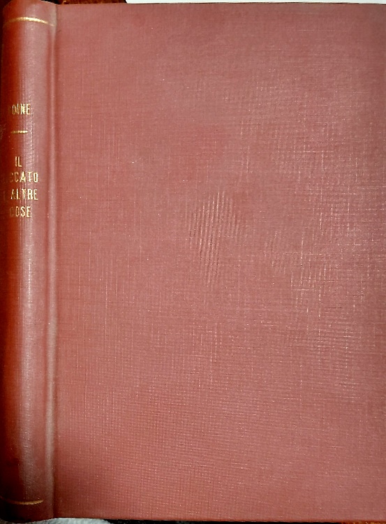 Il peccato e altre cose.